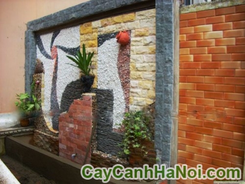 Đá ốp tường giúp làm đẹp cho khu vườn