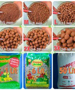 Viên đất sét nung sỏi nhẹ Popper nhập khẩu Thái Lan