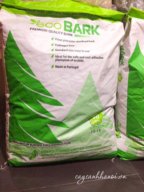 Vỏ thông trồng lan Eco Bark