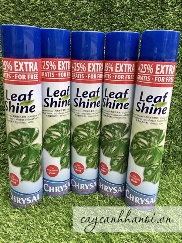 Chai xịt bóng lá LeafShine CRYSTAL giúp lá có độ bóng tự nhiên