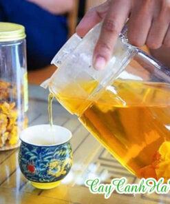 Cách pha trà hoa vàng ngon