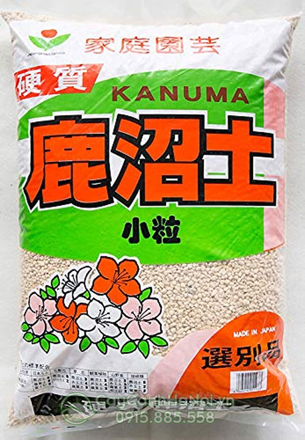 Đất nung Kanuma thích hợp trồng cây đỗ quyên