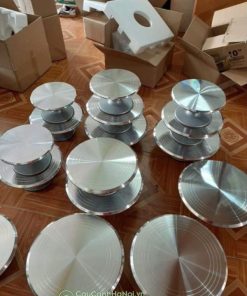 Bán bàn xoay cây cảnh bằng inox số lượng lớn