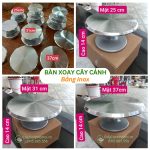 Bàn Xoay Cây Cảnh Bằng Inox